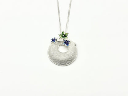 Round Flower Pendant