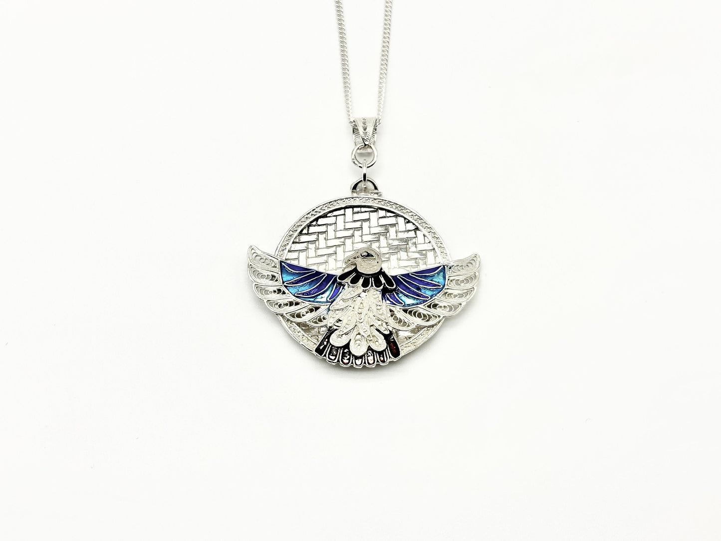 Blue Eagle Pendant