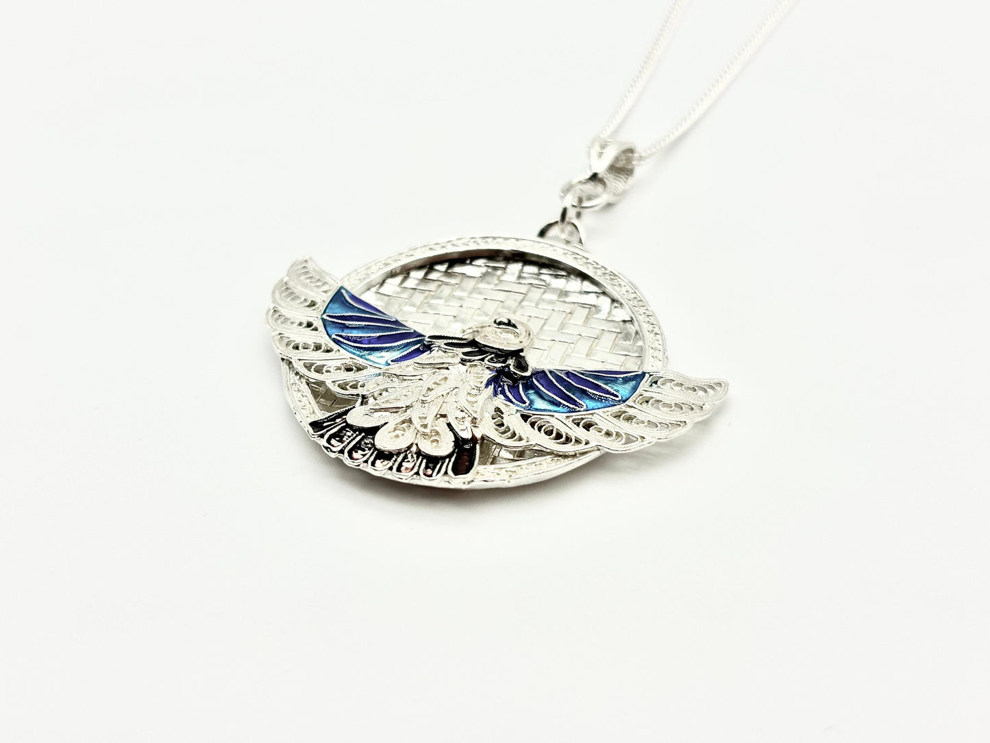 Blue Eagle Pendant