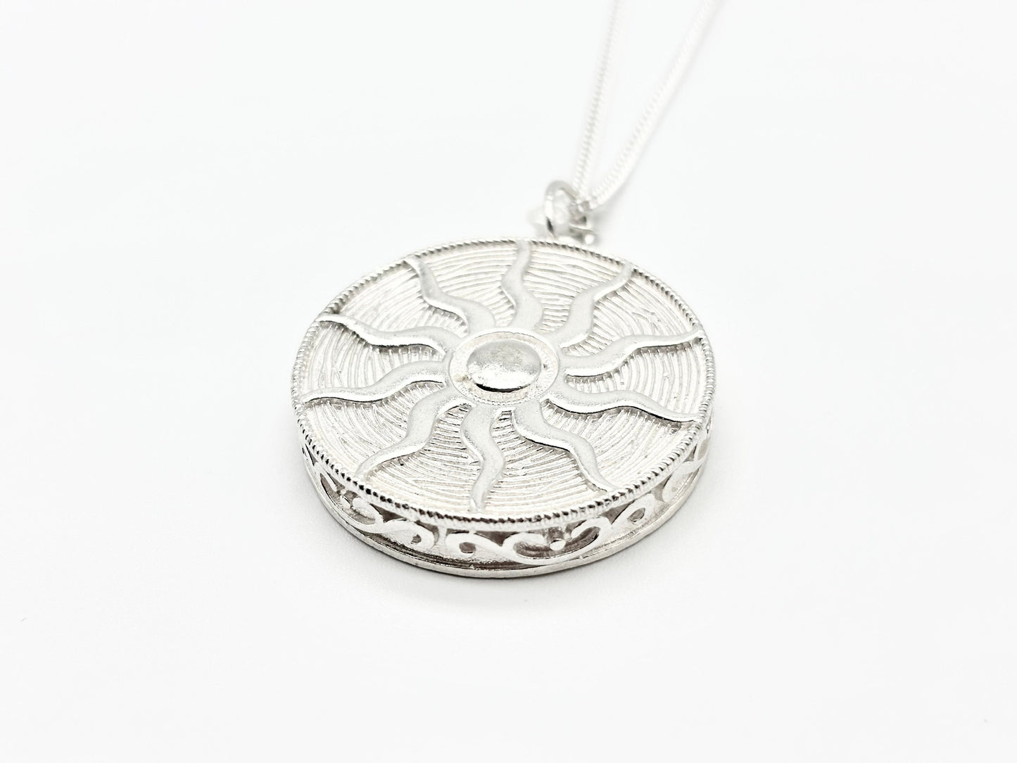 Round Sun Pendant