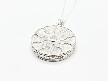 Round Sun Pendant