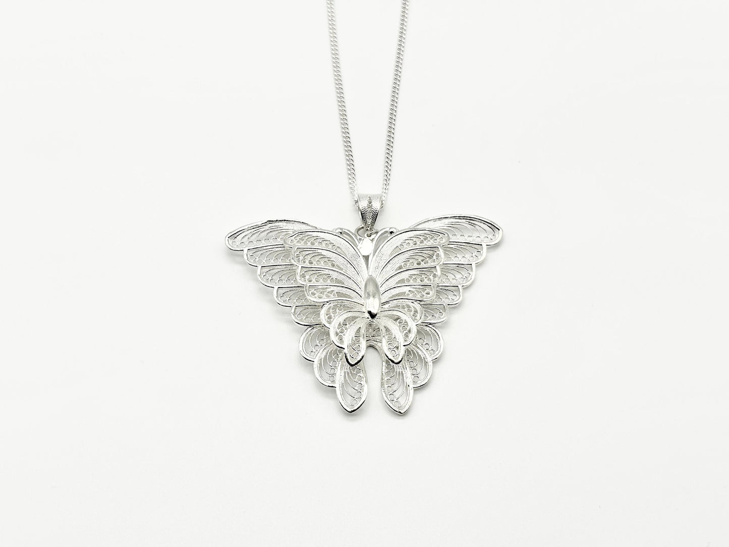 Hollow Butterfly Pendant