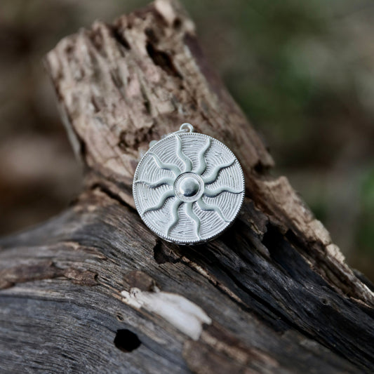 Round Sun Pendant