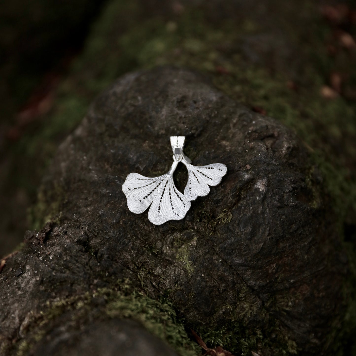 Tassel Flower Pendant Necklace