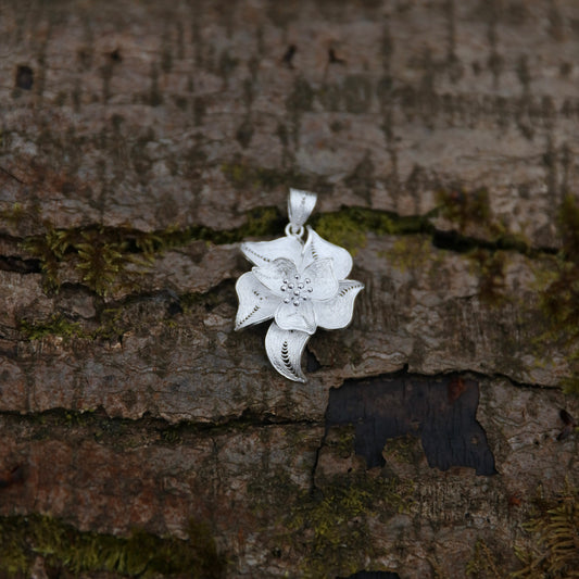 Vibrant Cherry Blossoms Pendant