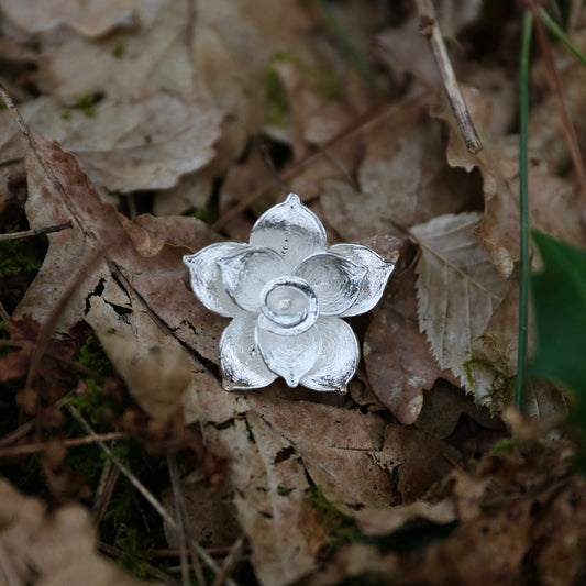 Cherry Blossoms Flower Brooch