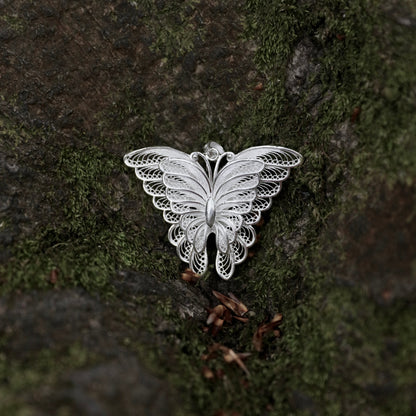 Hollow Butterfly Pendant