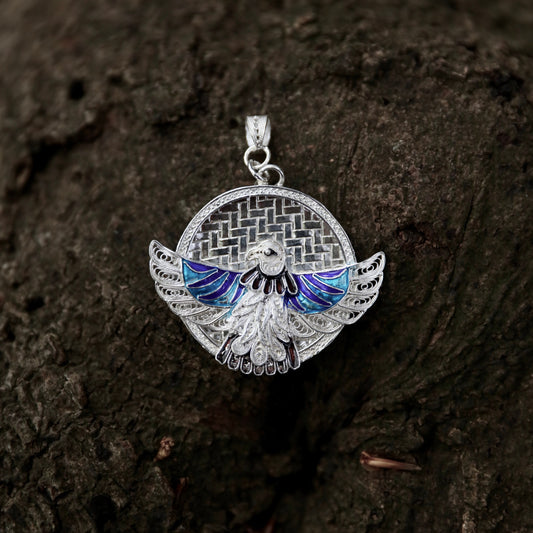 Blue Eagle Pendant